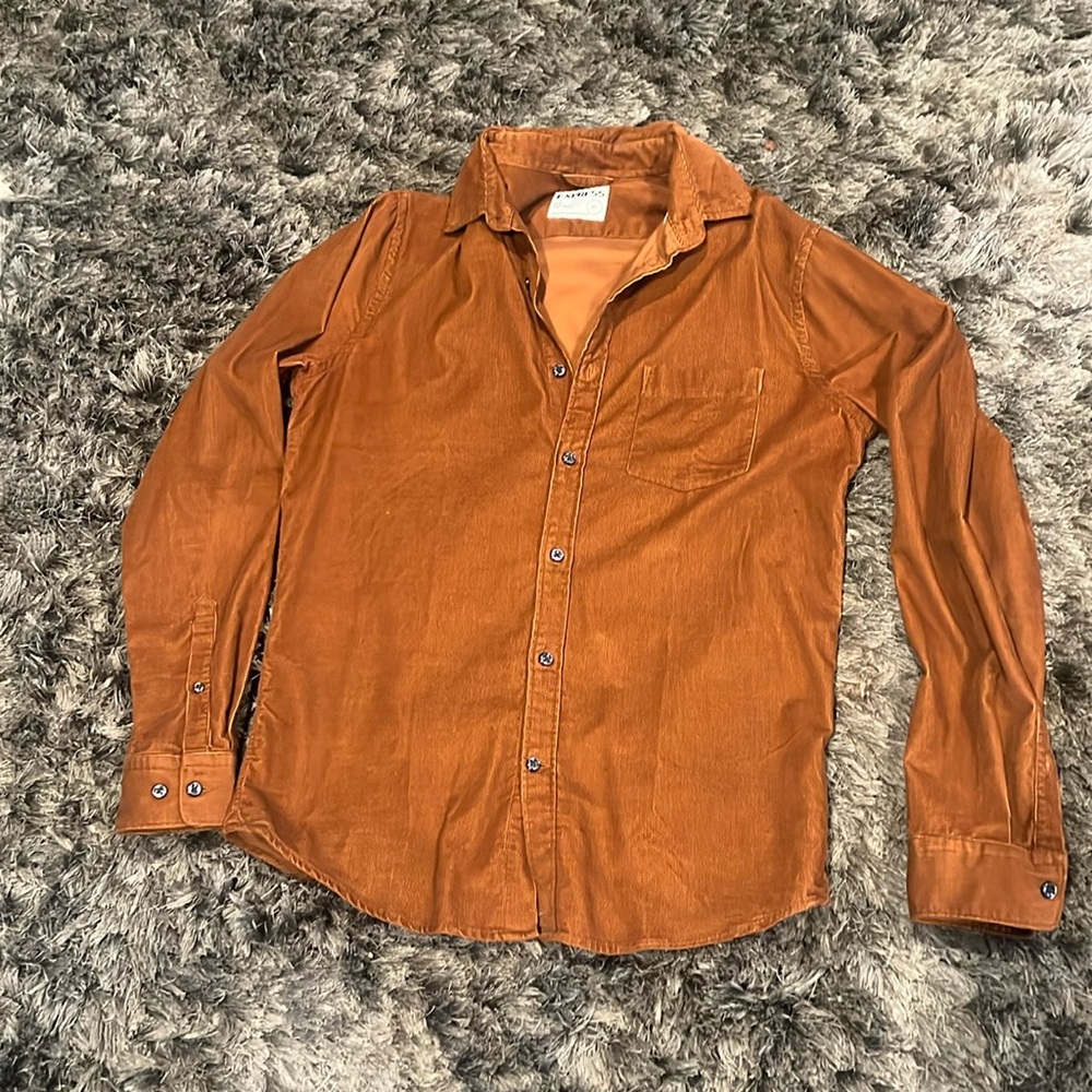 Express button shirt shit colored
